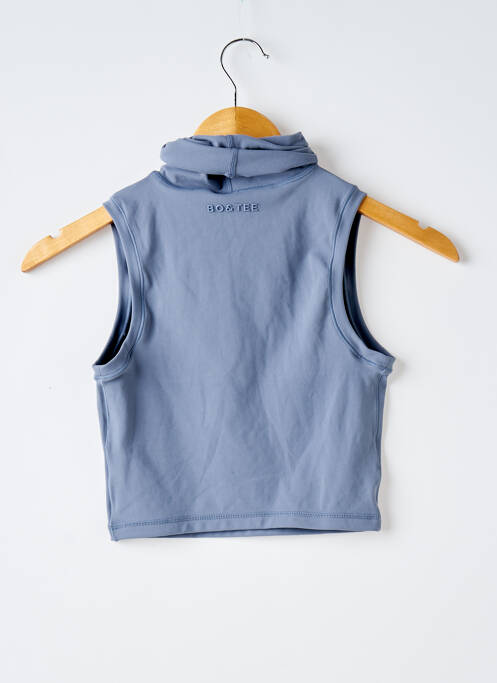 Top bleu BO+TEE pour femme