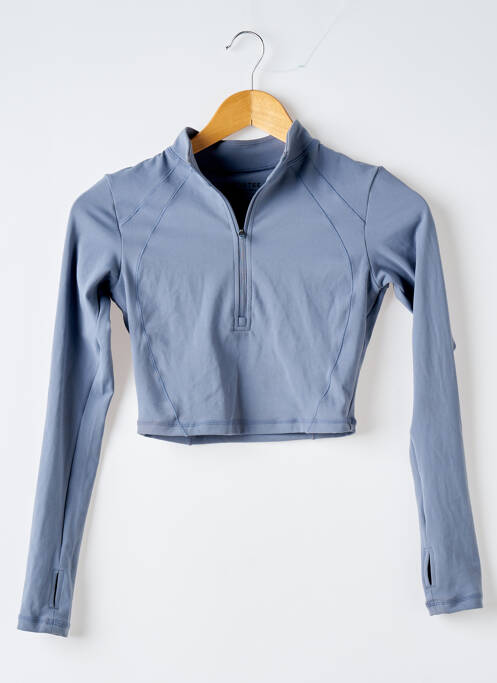 Top bleu BO+TEE pour femme