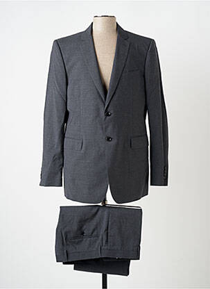 Costume de ville finition intérieure doublure satiné gris BURBERRY homme