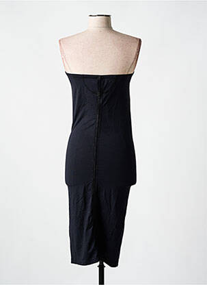 Robe courte sans manche sans manche noir NÜ femme