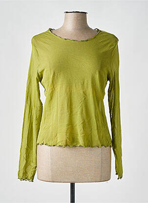 T-shirt manches longues manches longues vert HETEROCLITE femme