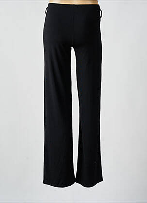 Pantalon droit stretch taille normale noir ESPERANCE femme
