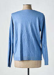 Gilet manches longues bleu LUISA LOIRE pour femme seconde vue