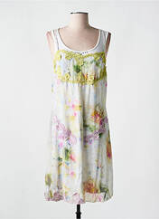 Robe mi-longue blanc ELISA CAVALETTI pour femme seconde vue