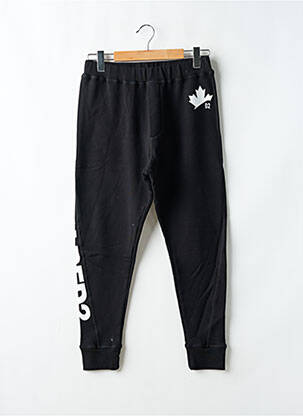 Jogging sérigraphie floquée taille normale noir DSQUARED2 homme