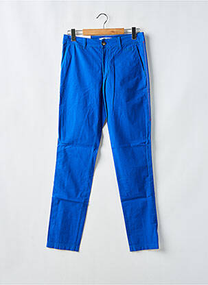 Pantalon chino stretch taille normale bleu KENZO homme