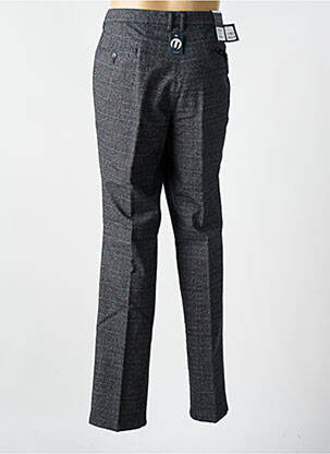 Pantalon slim fermeture zippée sous rabat boutonné taille normale gris M.E.N.S homme