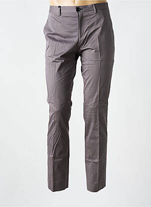 Pantalon chino stretch taille normale gris PAUL SMITH homme