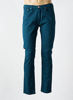 Jeans coupe slim tissage brut taille normale vert PAUL SMITH homme