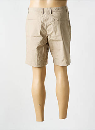 Bermuda stretch taille normale beige KENZO homme
