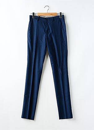 Pantalon slim tissage popeline taille normale bleu PAUL SMITH homme