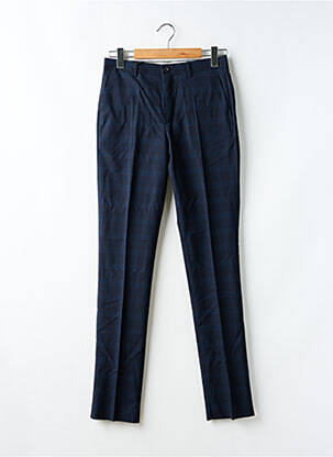Pantalon slim tissage popeline taille normale bleu PAUL SMITH homme
