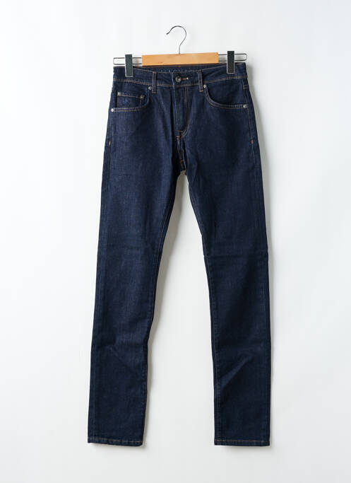 Jeans coupe slim tissage brut taille normale bleu HACKETT homme