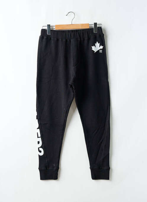 Jogging stretch taille normale noir DSQUARED2 homme