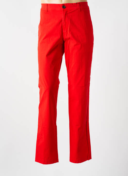 Pantalon chino stretch taille normale rouge KENZO homme