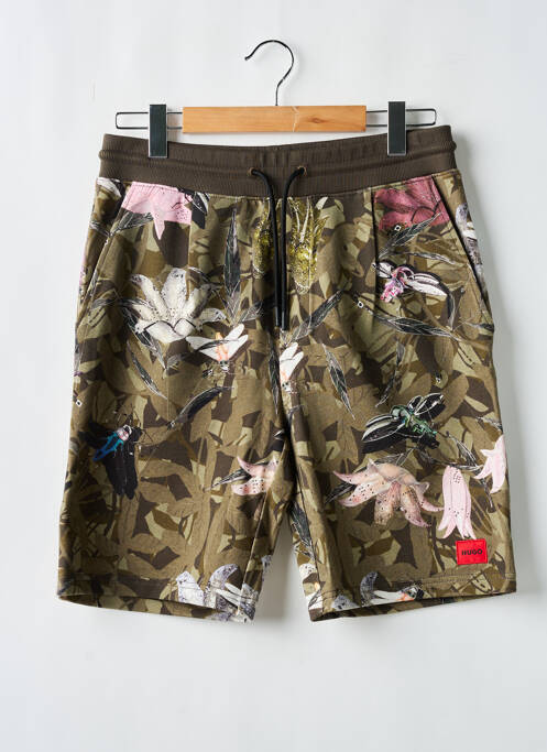 Bermuda vert HUGO BOSS pour homme