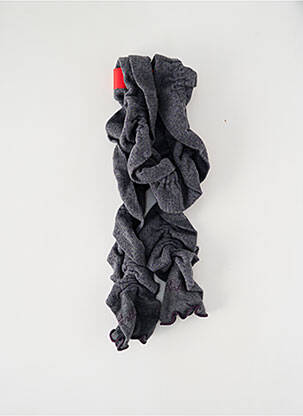 Echarpe stretch gris BERTHE AUX GRANDS PIEDS femme