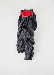 Echarpe bleu BERTHE AUX GRANDS PIEDS pour femme seconde vue