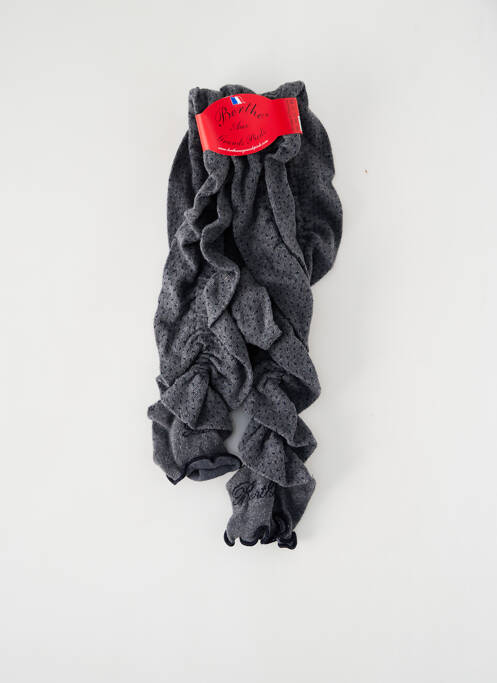 Echarpe bleu BERTHE AUX GRANDS PIEDS pour femme