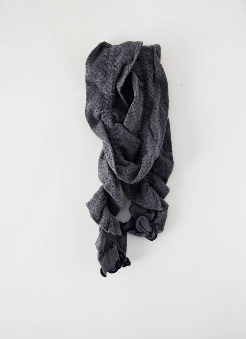 Echarpe bleu BERTHE AUX GRANDS PIEDS pour femme