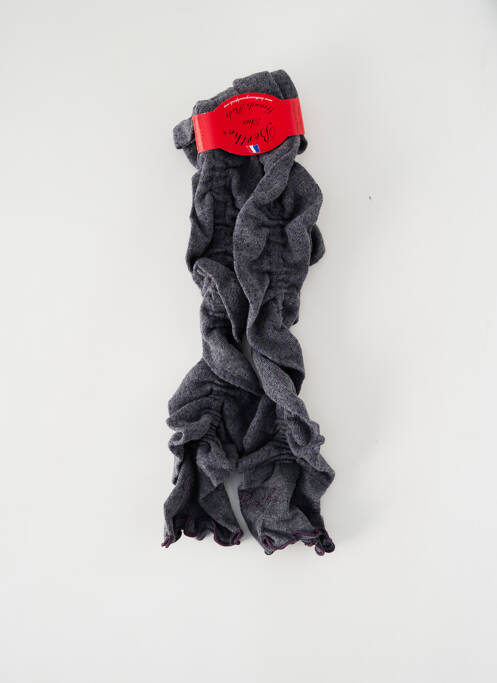 Echarpe gris BERTHE AUX GRANDS PIEDS pour femme