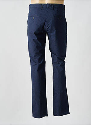 Pantalon chino tissage popeline taille normale bleu HARTFORD homme