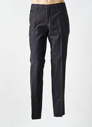 Pantalon slim tissage chiné taille normale gris HUGO BOSS homme