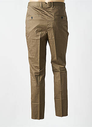 Pantalon slim tissage popeline taille normale vert HUGO BOSS homme