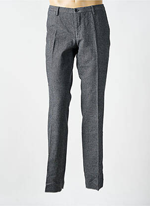 Pantalon slim tissage chiné taille normale gris HUGO BOSS homme