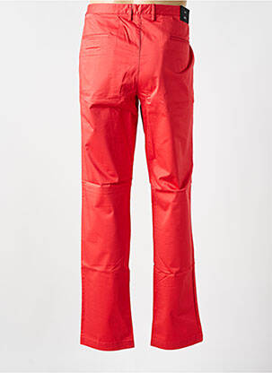 Pantalon chino tissage popeline taille normale rouge HUGO BOSS homme