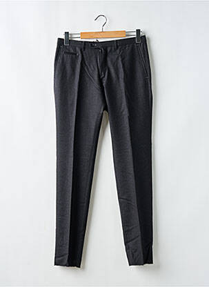 Pantalon slim tissage chiné taille normale gris HUGO BOSS homme