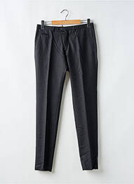 Pantalon slim tissage chiné taille normale gris HUGO BOSS homme
