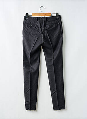 Pantalon slim tissage chiné taille normale gris HUGO BOSS homme