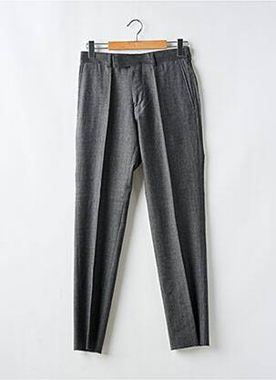 Pantalon slim tissage chiné taille normale gris HUGO BOSS homme
