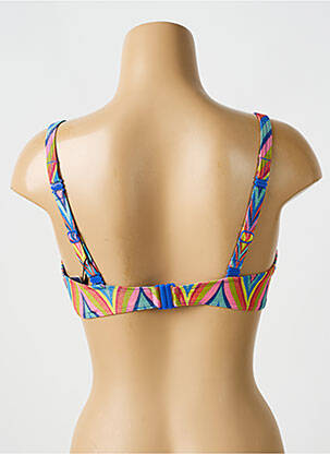 Haut de maillot de bain bretelles élastiquées ajustables bralettes bleu PRIMADONNA femme