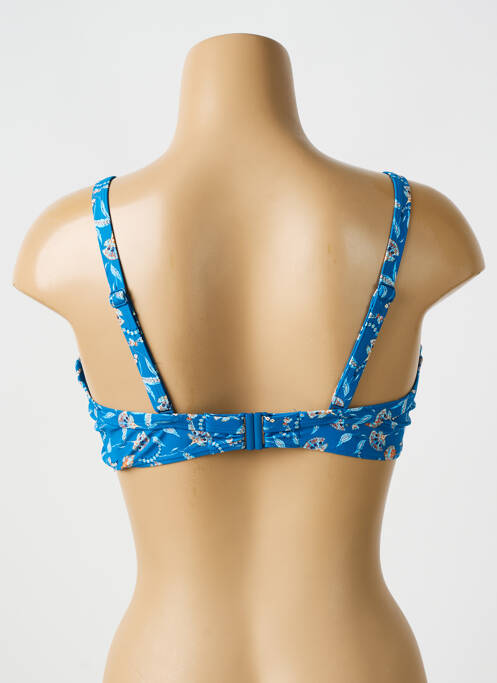 Haut de maillot de bain bleu OLYMPIA pour femme