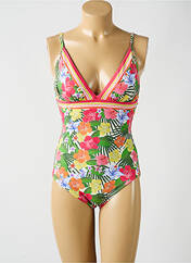 Maillot de bain 1 pièce vert OLYMPIA pour femme seconde vue