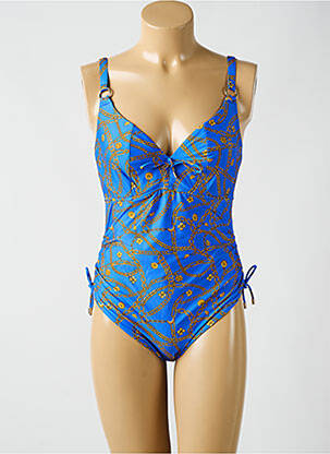 Maillot de bain 1 pièce haut soutien-gorge emboitant haut soutien-gorge emboitant bleu PRIMADONNA femme