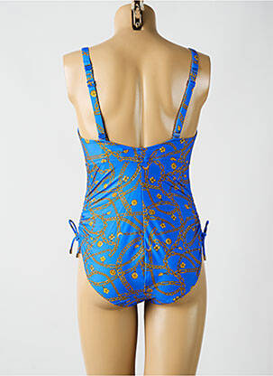 Maillot de bain 1 pièce haut soutien-gorge emboitant haut soutien-gorge emboitant bleu PRIMADONNA femme
