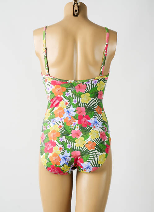 Maillot de bain 1 pièce vert OLYMPIA femme