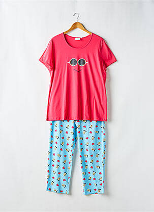 Pyjama manches courtes bleu RINGELLA femme
