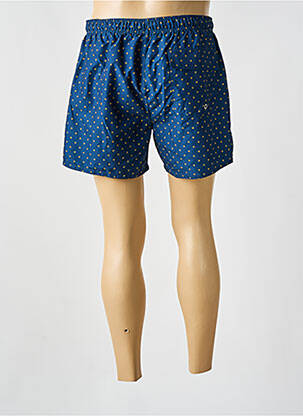 Short de bain tissage popeline bleu SUN PROJECT homme