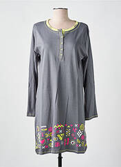 Chemise de nuit gris MASSANA pour femme seconde vue