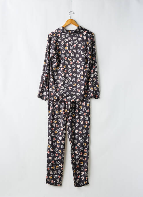 Pyjama noir VANIA pour femme