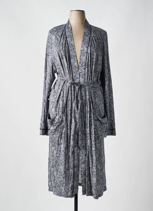 Robe de chambre noir RINGELLA pour femme