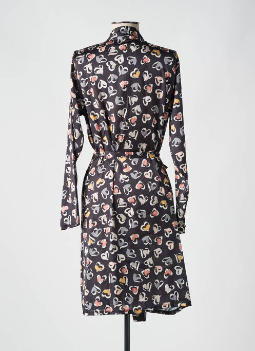 Robe de chambre noir VANIA pour femme