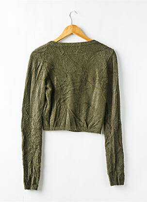 Gilet manches longues col rond vert HOUSE OF CB LONDON femme
