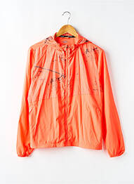 Coupe-vent poches a capuche orange PUMA femme