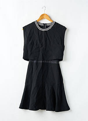 Robe courte sans manche sans manche noir SANDRO femme
