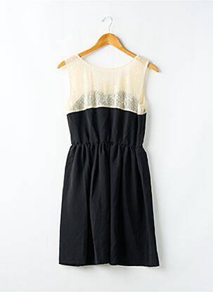 Robe courte sans manche sans manche noir MOLLY BRACKEN femme